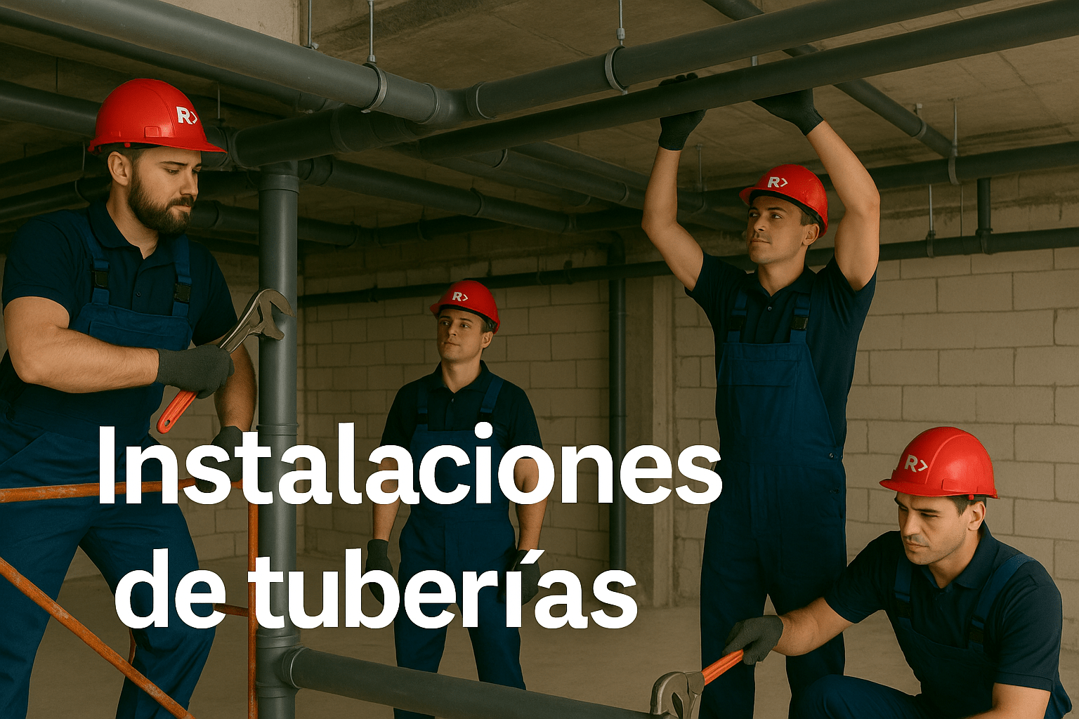 Sustitución de tuberías en Tenerife